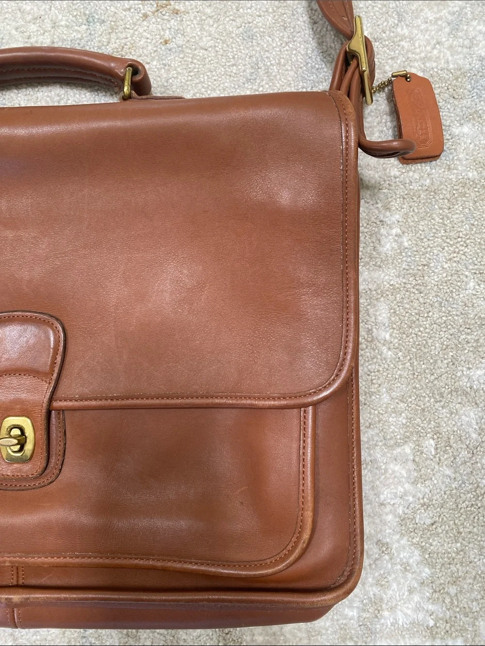Vintage 1990s Coach Metropolitan Messenger Briefcase
